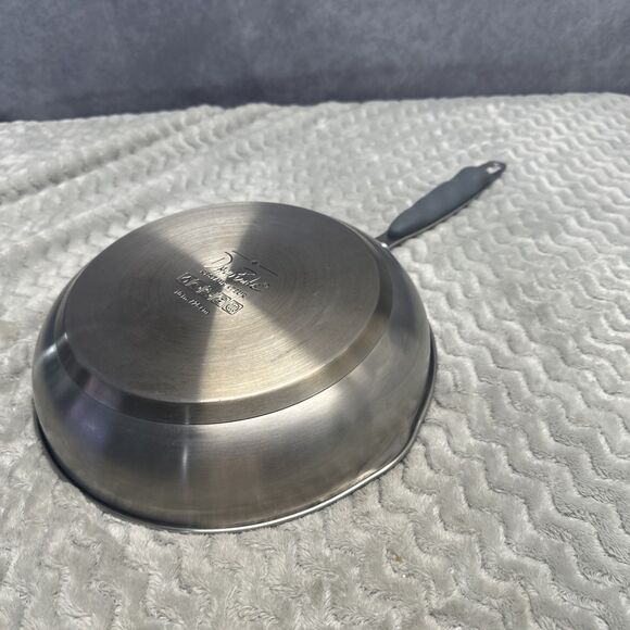 David Burke Restaurateur 10 In Pro Heavy Stainless Steel Skillet Frying Pan New - Picture 7 of 7